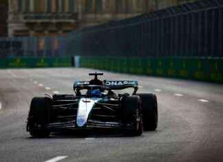 Problemas de Russell con motor Mercedes en entrenamientos F1 Bakú news-14092024-120139