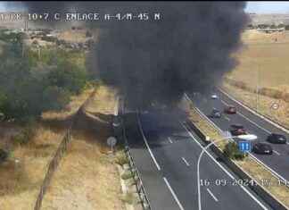 Incendio de vehículo en la A-4 afecta circulación en sur de Madrid news-17092024-001548