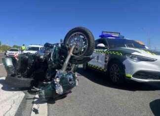Accidente grave en la M-40: motorista sufre amputación de pierna news-30092024-223508