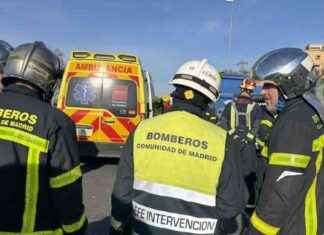 Dos agentes de la Guardia Civil heridos de gravedad en accidente con camión en Madrid. news-28112024-011014