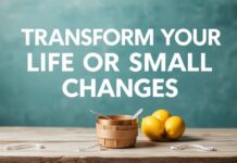 Transforma Tu Vida con Pequeños Cambios: Consejos para una Vida Más Plena Transform Your Life with Small Changes: Tips for a Fuller Life