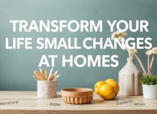 Transforma Tu Vida con Pequeños Cambios en el Hogar Transform Your Life with Small Changes at Home