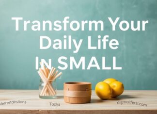 Transforma Tu Vida Diaria con Pequeños Cambios Transform Your Daily Life with Small Changes
