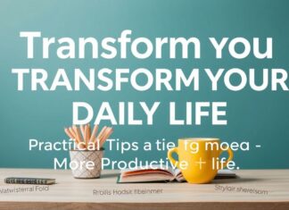 Transforma Tu Vida Diaria: Consejos Prácticos para una Vida Más Productiva Transform Your Daily Life: Practical Tips for a More Productive Life