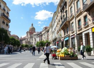 Vivir una Vida Saludable en la Bulliciosa Madrid Living a Healthy Life in Bustling Madrid