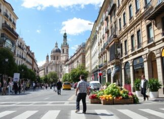 Vivir una Vida Saludable en la Bulliciosa Madrid Living a Healthy Life in Bustling Madrid