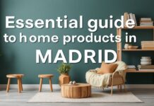 Guía imprescindible de productos para tu hogar en Madrid Essential guide to home products in Madrid