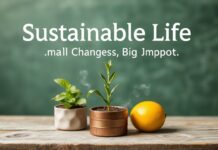 La Vida Sostenible: Pequeños Cambios, Grandes Impactos Sustainable Life: Small Changes, Big Impacts